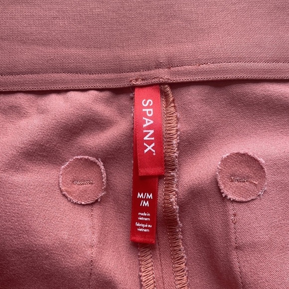 SPANX Women's Straight Leg Pants in Coral - Picture 8 of 14